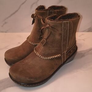 New Klogs Kravings by Klogs Dark Brown Oil Alpine Boot Leather Size 6